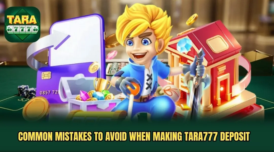 Common mistakes to avoid when making TARA777 Deposit