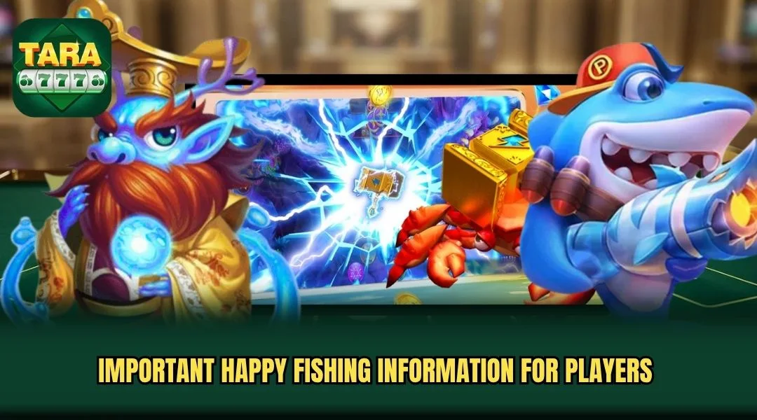 Important Happy Fishing information for players Important Happy Fishing information for players