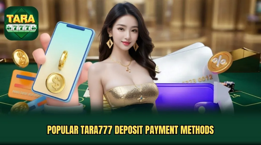 Popular TARA777 Deposit payment methods