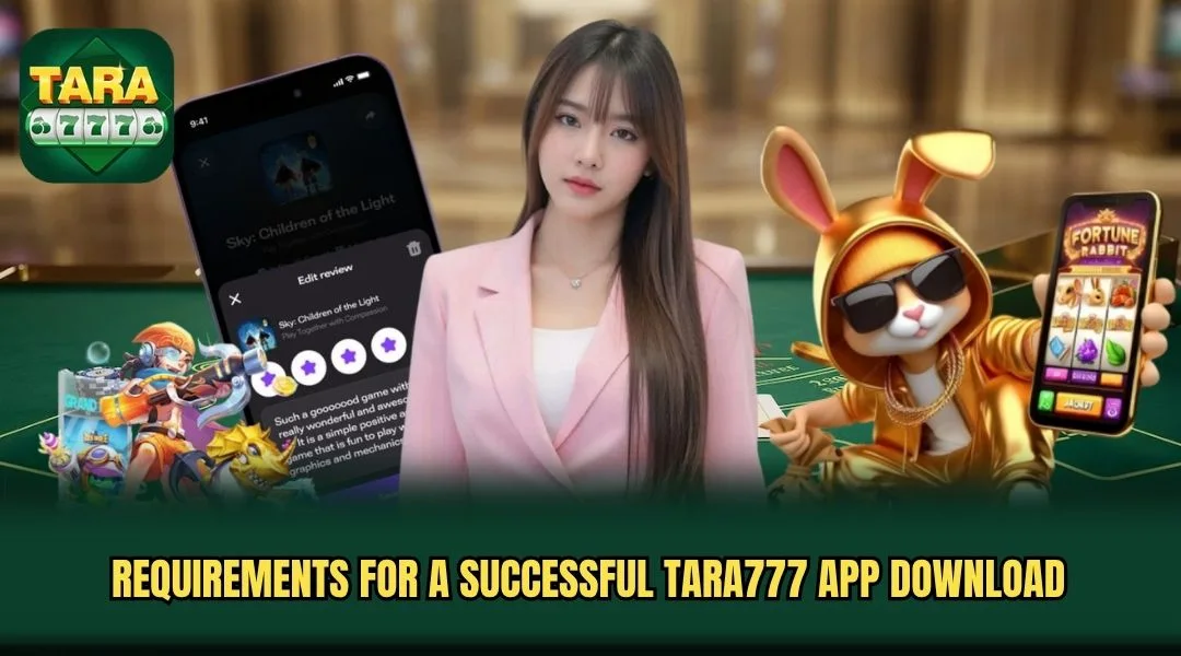 Requirements for a successful TARA777 App download