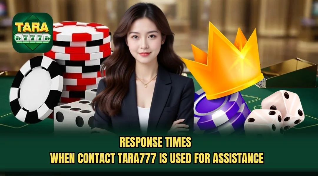 Response times when Contact TARA777 is used for assistance
