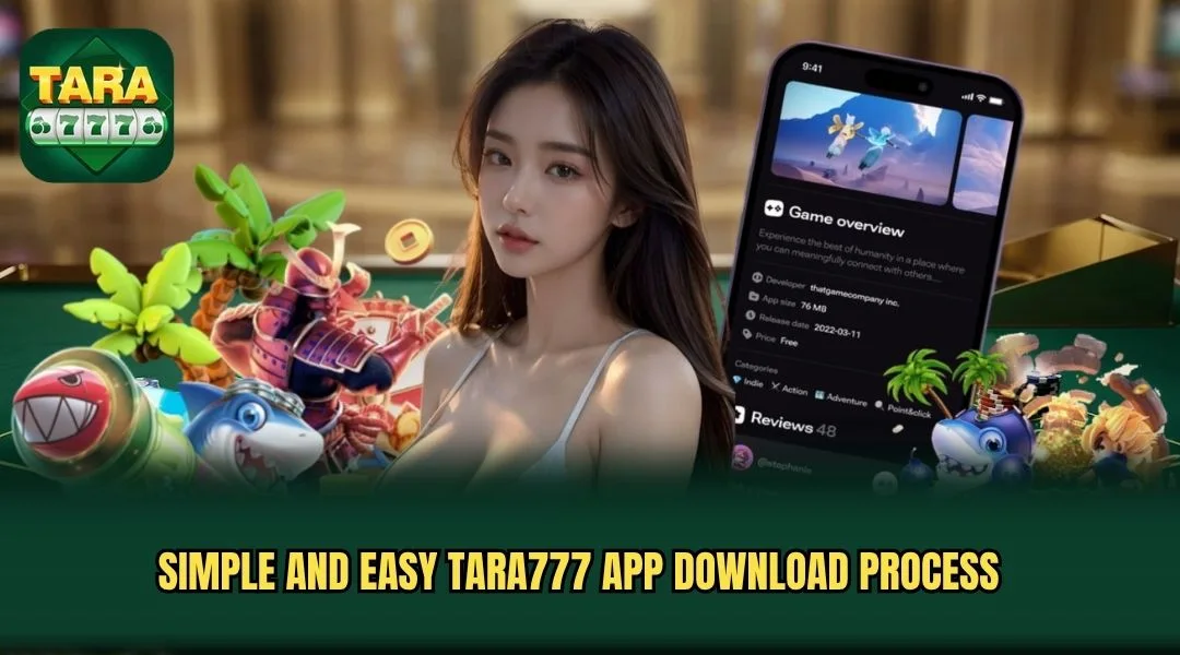 Simple and easy TARA777 App download process