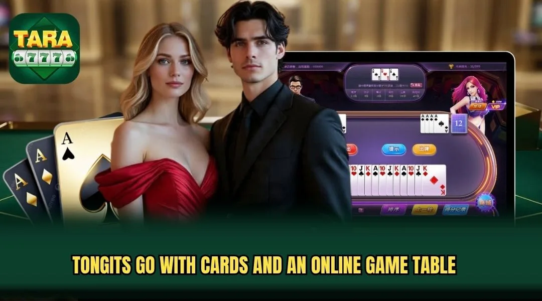 Tongits Go with cards and an online game table Tongits Go with cards and an online game table